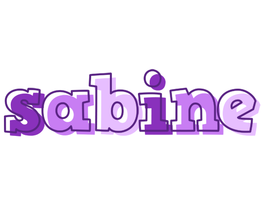 Sabine sensual logo