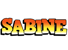 Sabine sunset logo