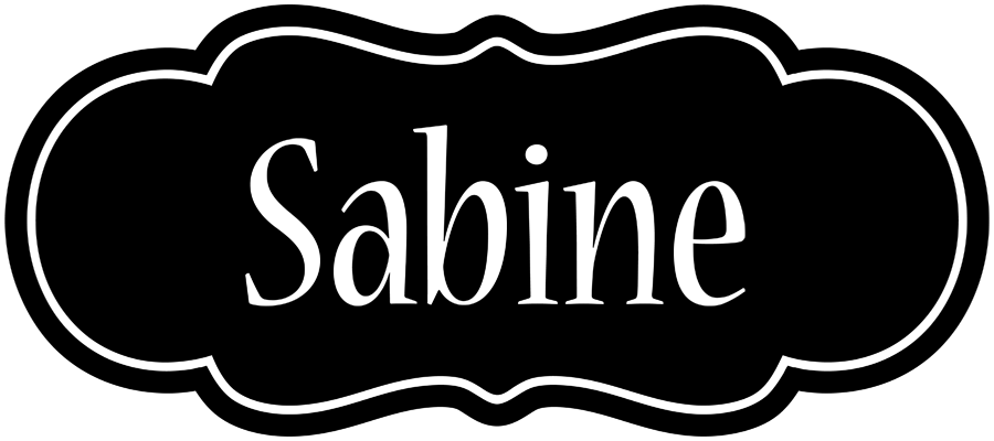 Sabine welcome logo