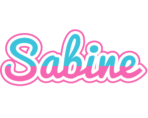 Sabine woman logo