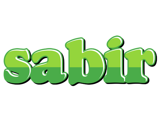 Sabir apple logo