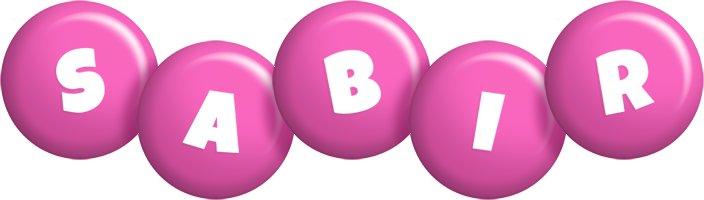 Sabir candy-pink logo