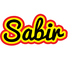 Sabir flaming logo