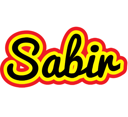 Sabir flaming logo