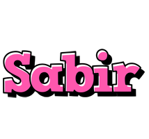 Sabir girlish logo