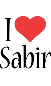 Sabir i-love logo