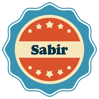 Sabir labels logo