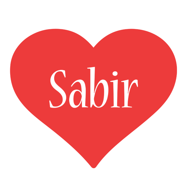 Sabir love logo