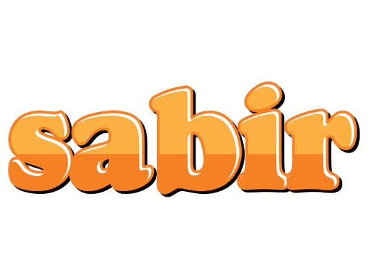 Sabir orange logo