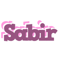 Sabir relaxing logo
