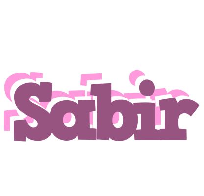 Sabir relaxing logo