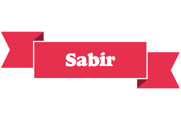 Sabir sale logo