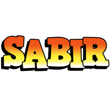 Sabir sunset logo