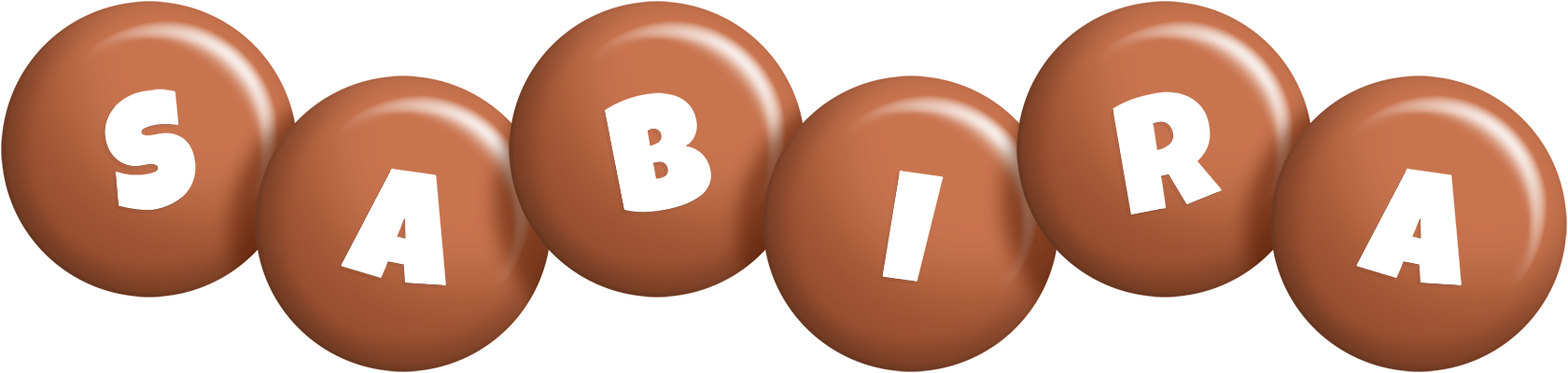 Sabira candy-brown logo
