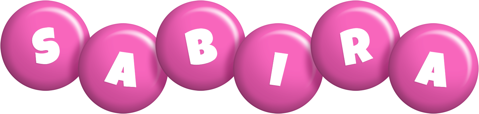 Sabira candy-pink logo