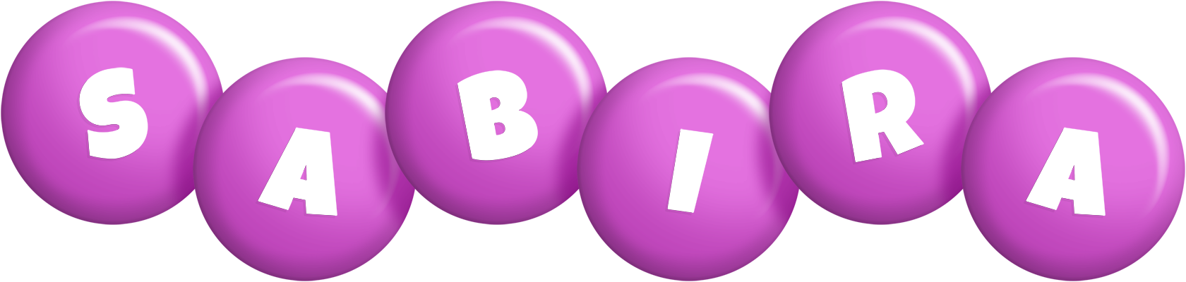 Sabira candy-purple logo