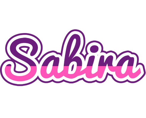 Sabira cheerful logo