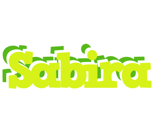 Sabira citrus logo