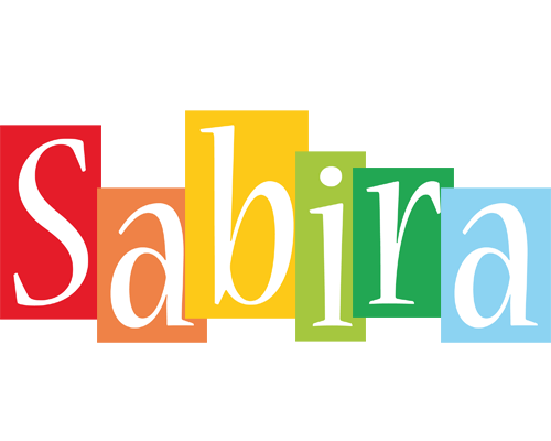Sabira colors logo