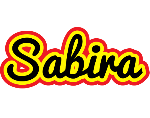 Sabira flaming logo