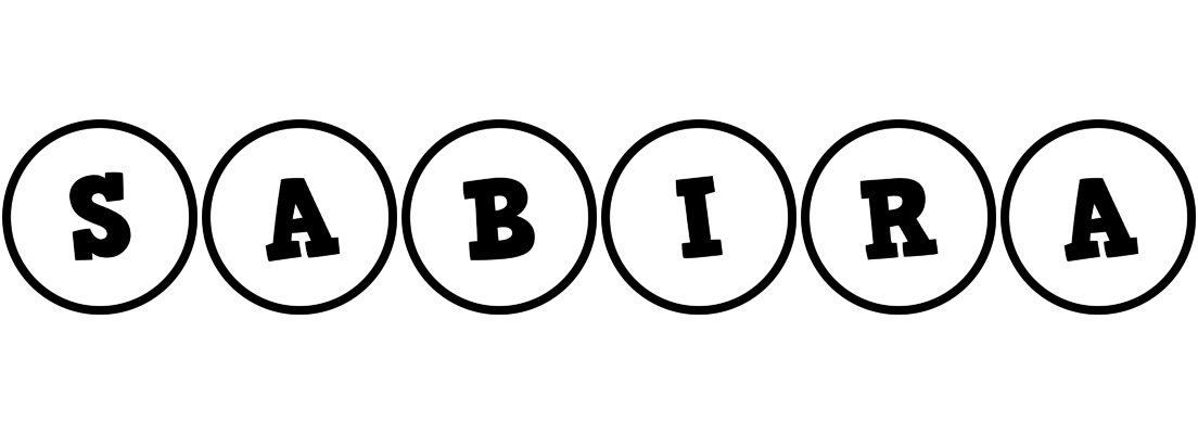 Sabira handy logo