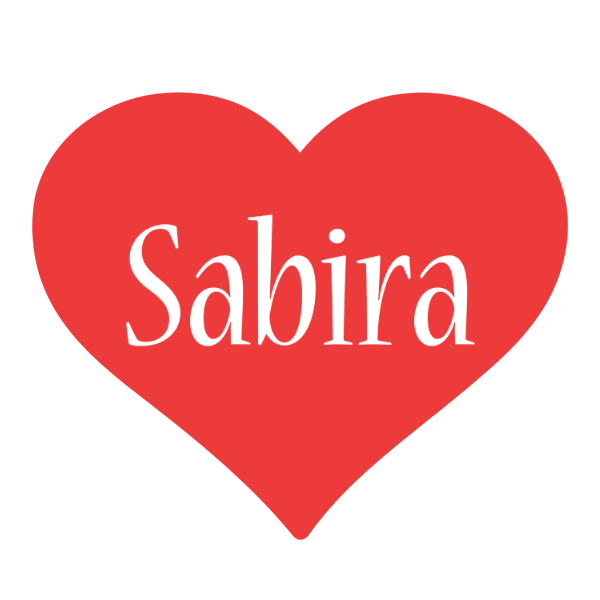 Sabira love logo