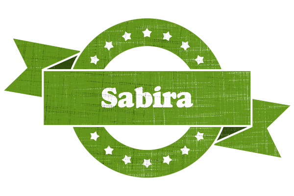 Sabira natural logo