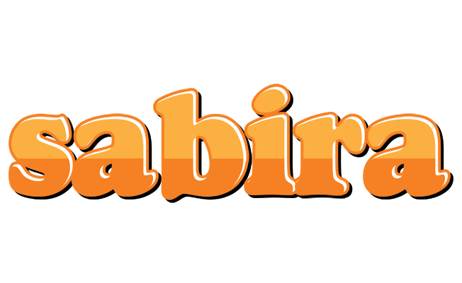 Sabira orange logo