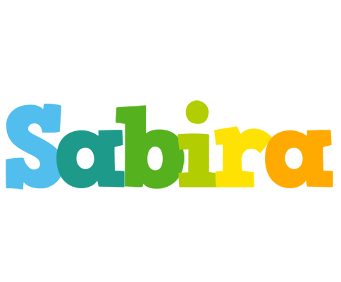 Sabira rainbows logo