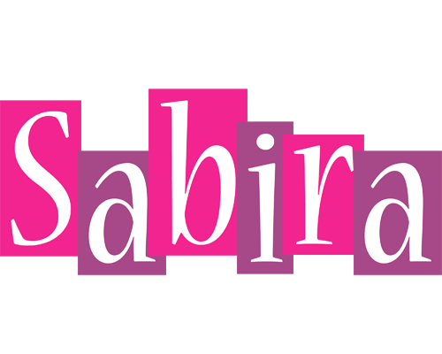 Sabira whine logo