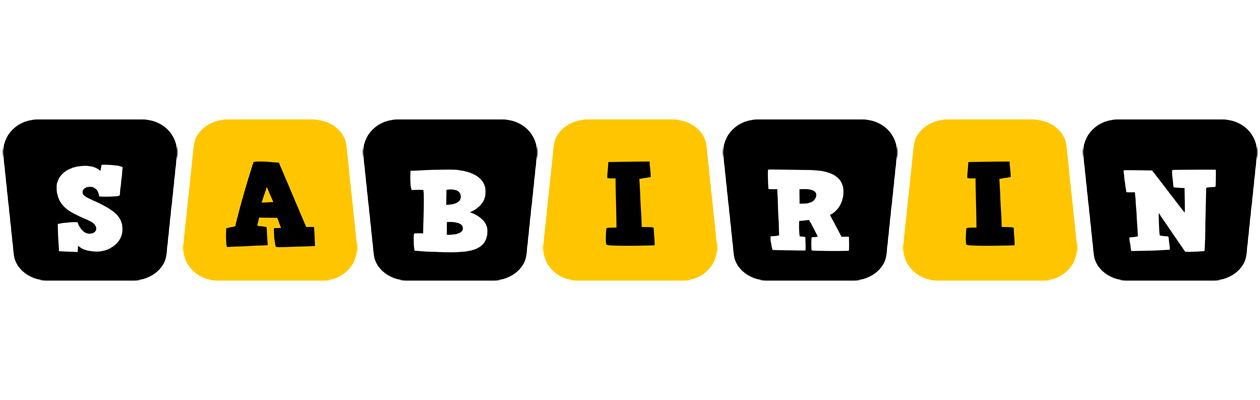 Sabirin boots logo