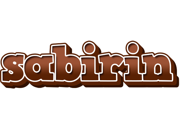 Sabirin brownie logo