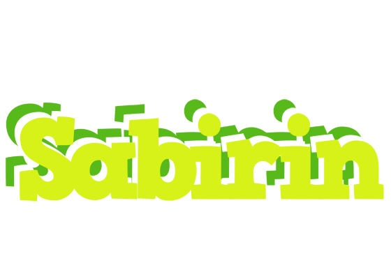 Sabirin citrus logo
