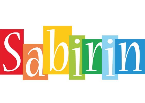 Sabirin colors logo
