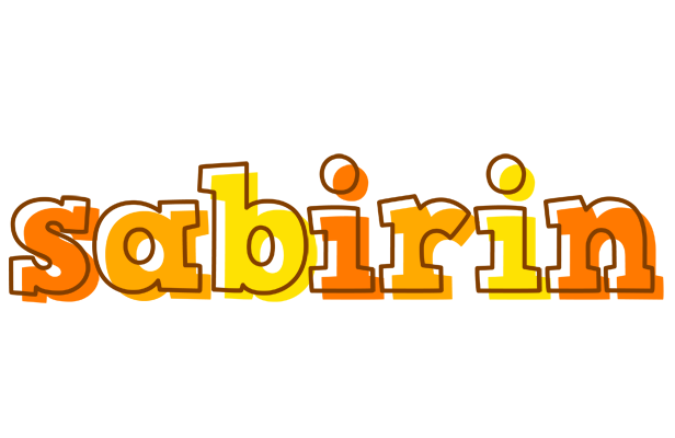 Sabirin desert logo