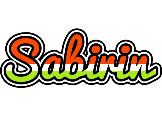 Sabirin exotic logo