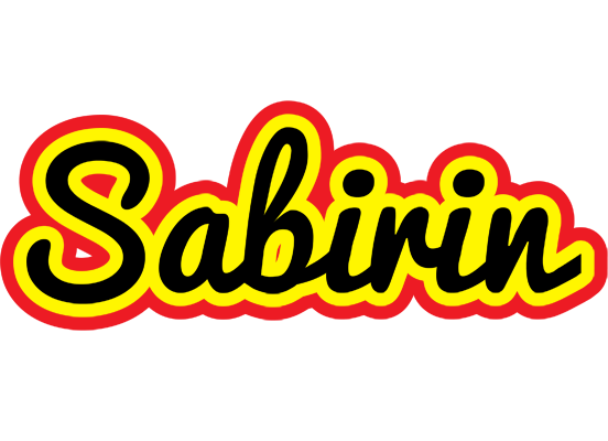 Sabirin flaming logo