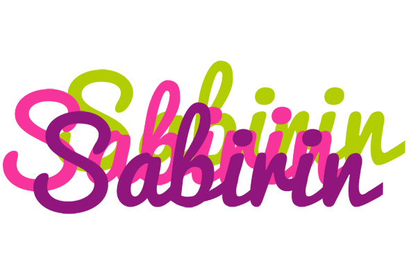 Sabirin flowers logo