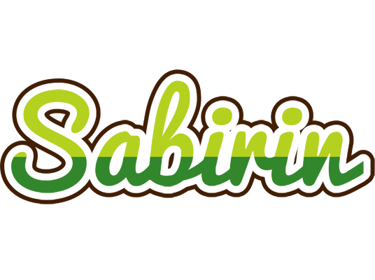 Sabirin golfing logo