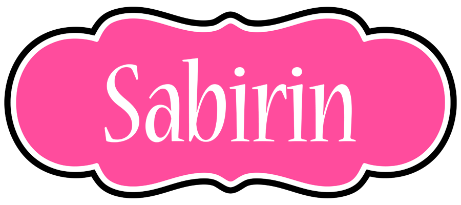 Sabirin invitation logo