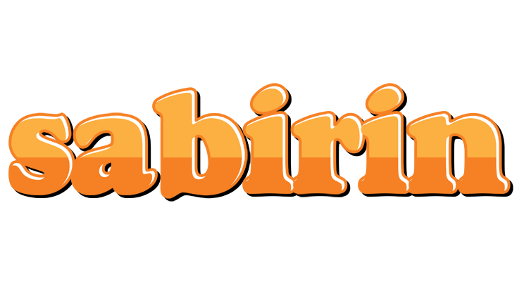 Sabirin orange logo