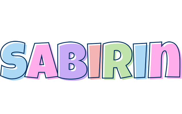 Sabirin pastel logo