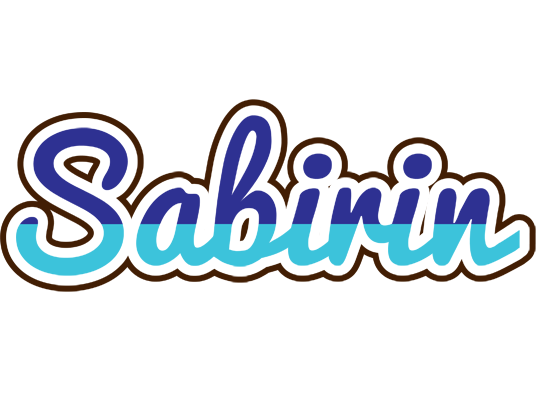 Sabirin raining logo