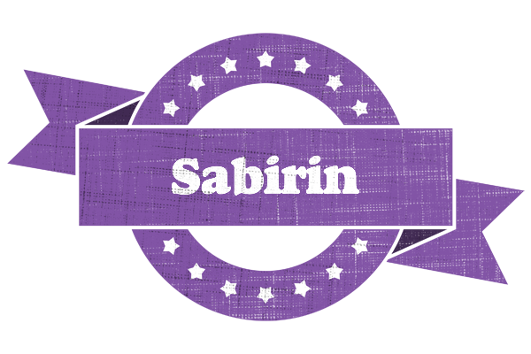 Sabirin royal logo