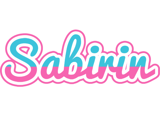 Sabirin woman logo
