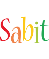 Sabit birthday logo