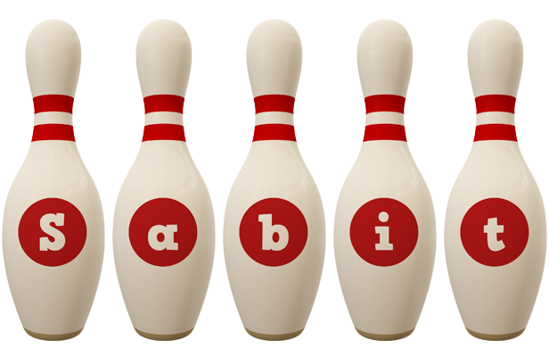 Sabit bowling-pin logo