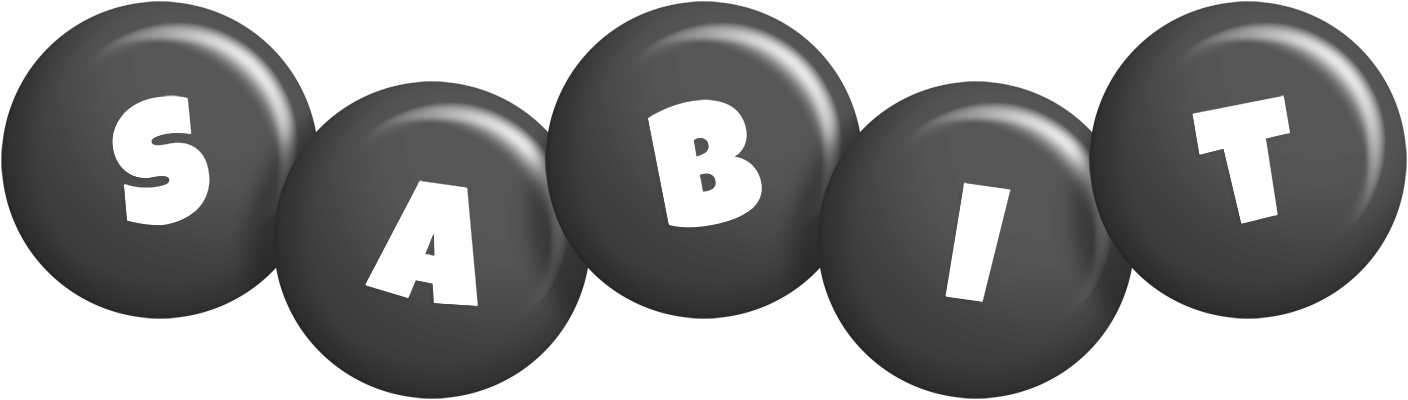 Sabit candy-black logo