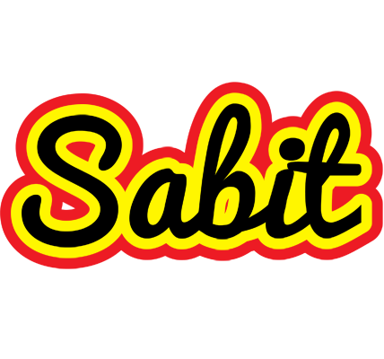 Sabit flaming logo