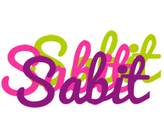 Sabit flowers logo